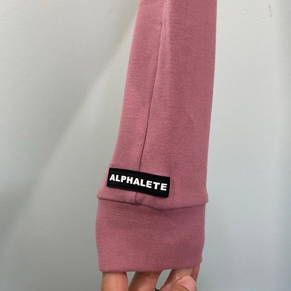 Alphalete Women Pink Pull On Drawstring Pockets Joggers Size S - Picture 5 of 6